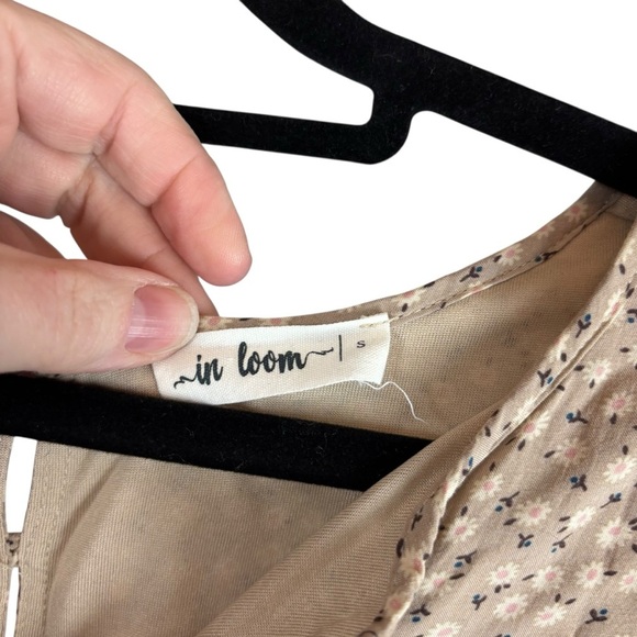 In Bloom Cream Ruffled Sailor Collar Blouse - Picture 3 of 5